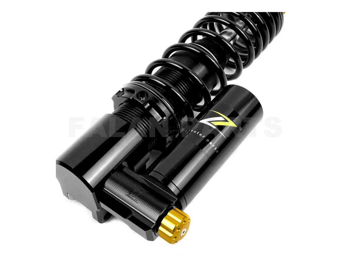 Shock Absorber ZELIONI Black front | Vespa SXL/ET2-4/ LX/LXV/S 50-150 Zelioni 337.02 Falan Parts