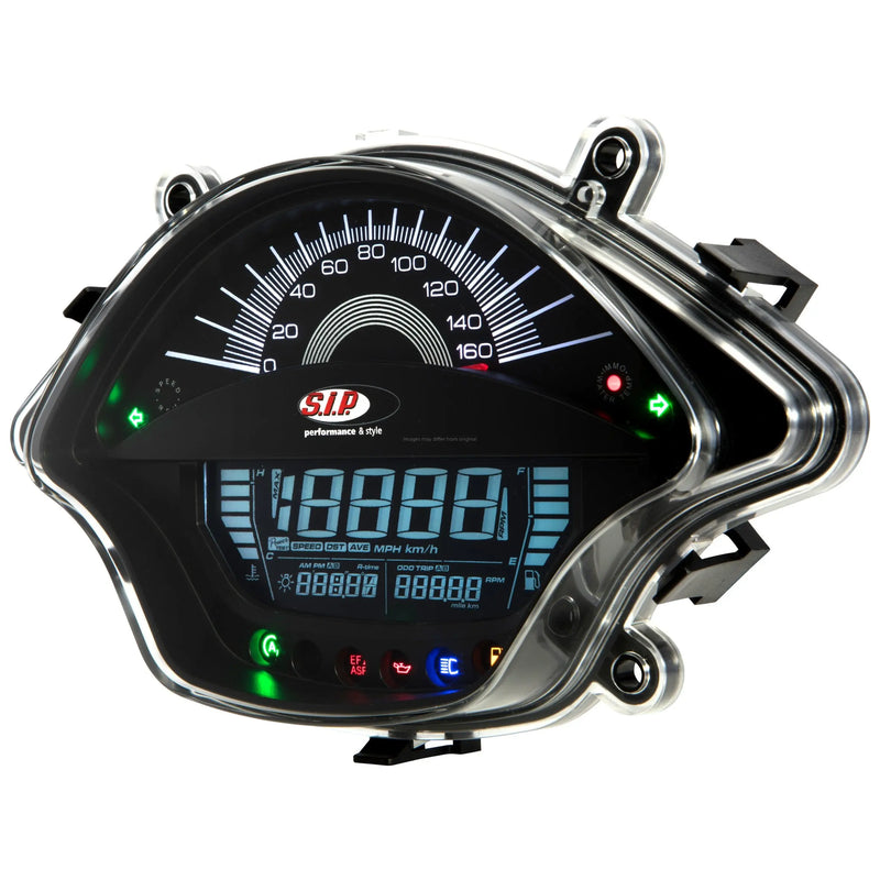 Speedometer/Rev Counter SIP Black | Vespa GTS/GTS Super 300 FL (`14-´16) SIP 269.55 Falan Parts