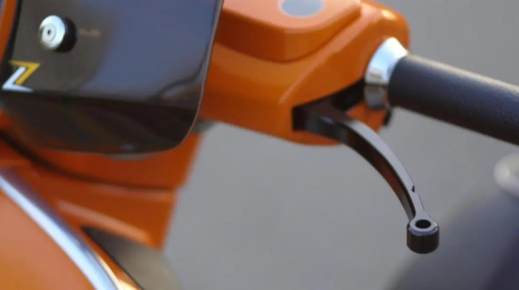 Sport Lever Set ZELIONI Matt Black | Vespa GTS/GTS Super/ GTV/GT 60/GT/GT L 125-300cc Zelioni 72.19 Falan Parts