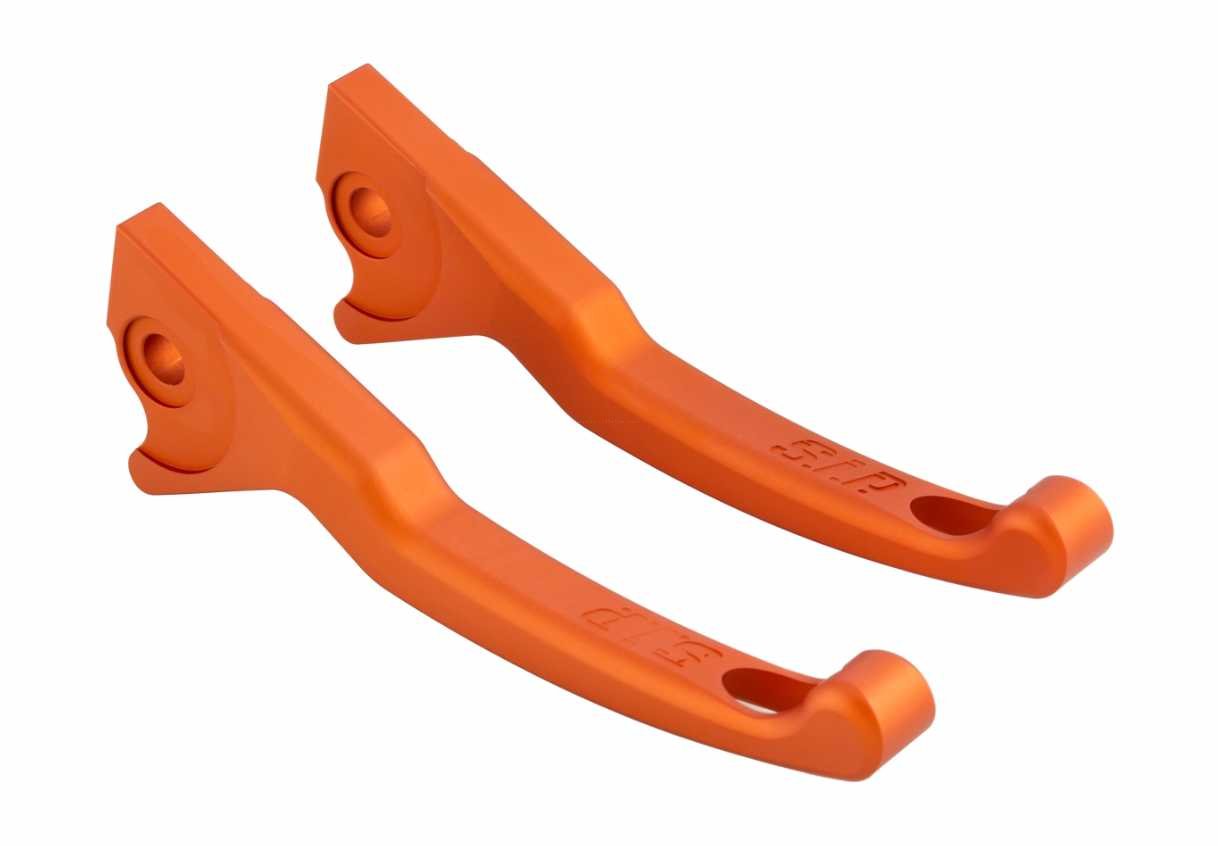 Sport Lever Set brake SIP "Shorty" Matt Orange | Vespa GTS/GTS Super/GTV/GT 60/GT/GT L 125-300cc SIP 54.95 Falan Parts