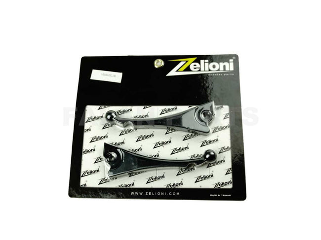 Sport Lever Set brake ZELIONI Shorty 3D | Vespa GTS/GTS Super/GTV/ GT 60/GT/GT L 125-300cc Zelioni 72.03 Falan Parts