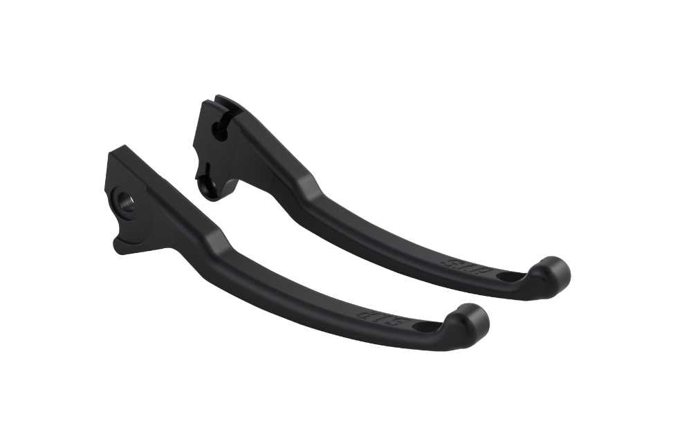 Sport Levers Set SIP Left & Right Matt Black | Vespa LX/LXV/S/ Primavera/ Sprint 50-150cc SIP 54.99 Falan Parts