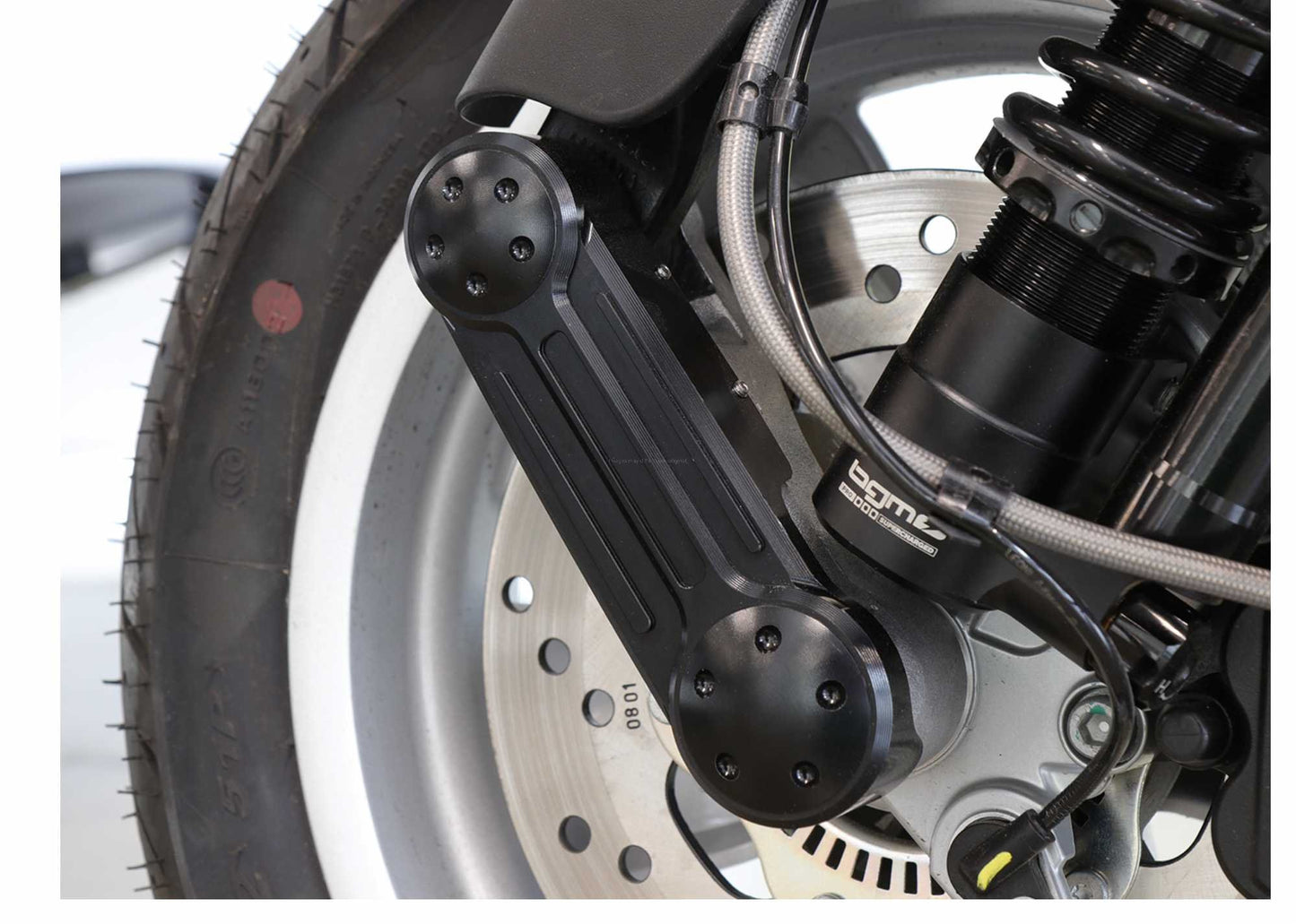 Suspension Arm Cover Moto Nostra Matt Black | Vespa ET/LX/LXV/ S/GTS/Primavera/ Sprint MOTO NOSTRA Falan Parts