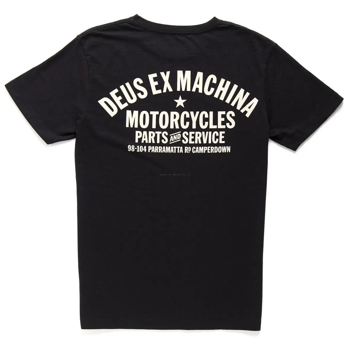 T-Shirt DEUS Camperdown Address Black DEUS 49.36 Falan Parts