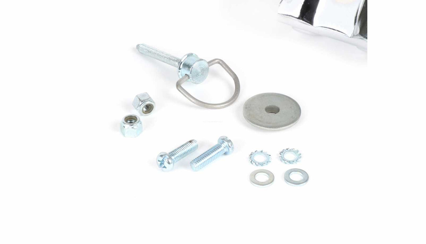 Topcase Support Rear MOTO NOSTRA Chrome | Vespa Primavera/ Sprint/ Elettrica 50-150cc MOTO NOSTRA Falan Parts