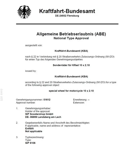 Tubeless 2.0 SIP 2.10 Ø 10" | Vespa 50-125/PV/ET3/PK/ S/XL/XL2/125 GT-TS/ 150 GL/GS VS5T/ Sprint/V/T4/Rally/PX/PE/ Lusso/T5/Cosa/LML Star/ DLX/Deluxe 2T/4T SIP 151.18 Falan Parts