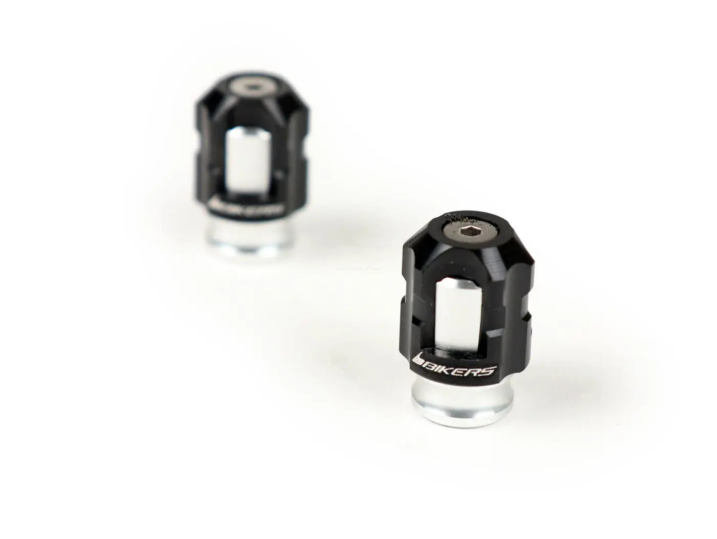 Valve Caps BIKERS Version 30 Black | Universal Piaggio/Vespa BIKERS 18.34 Falan Parts