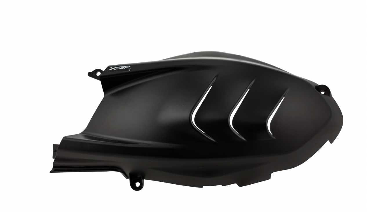 Vario Cover Slotted Matt Black | Vespa GTS/GTS Super/GTV HPE 300 ('19-) Falan Parts 149.99 Falan Parts