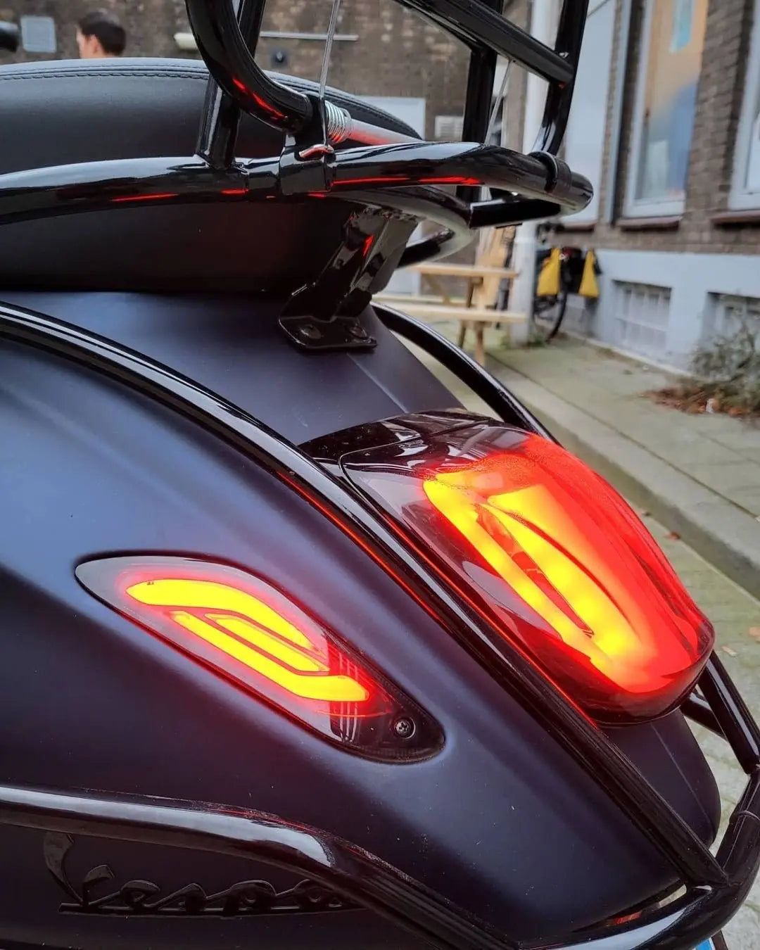 Virtu Flow Turn Signals Kit Indicatort Smoked | Vespa Primavera / Sprint 50/150cc Virtu 184.95 Falan Parts