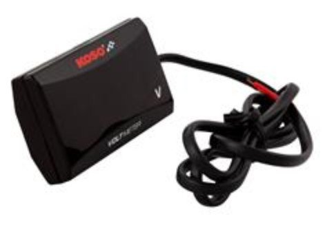 Voltage Gauge KOSO Super Slim | Zelioni Holder Koso 47.04 Falan Parts
