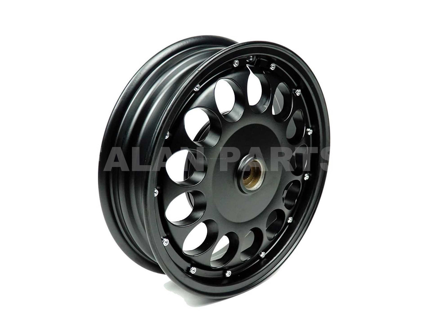Vrossi Rossi Alfa Quatro Rim Set Black | Vespa Sprint/ Primavera 50-150cc Vrossi 649.95 Falan Parts