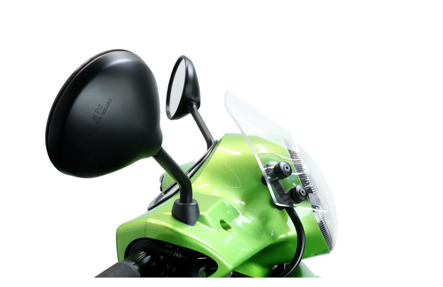 Windshield With Black Brackets MOTO NOSTRA | Vespa GT, GTL, GTS, GTS Super 125-300cc MOTO NOSTRA Falan Parts