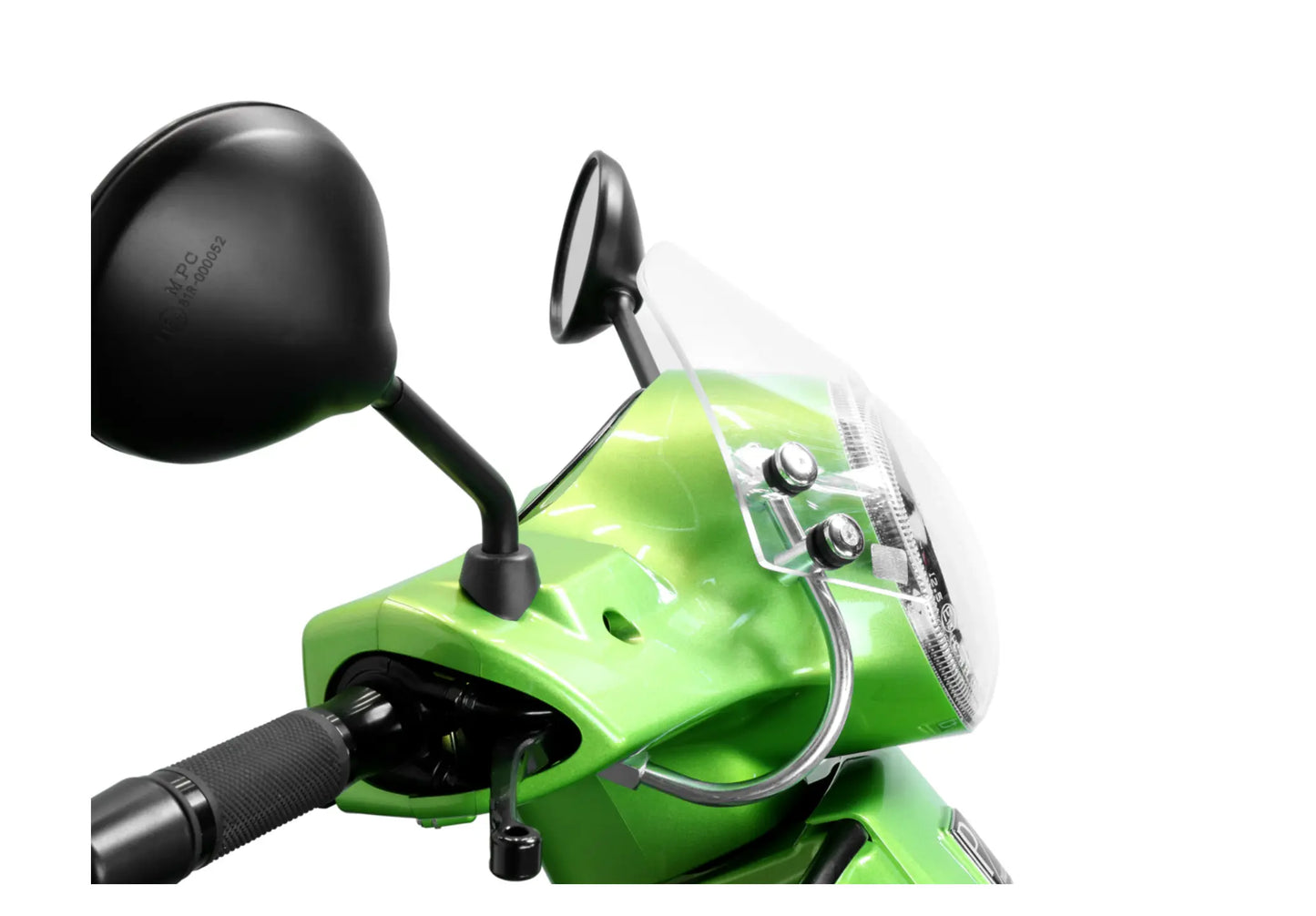 Windshield With Chrome Brackets MOTO NOSTRA | Vespa GT, GTL, GTS, GTS Super 125-300cc MOTO NOSTRA Falan Parts