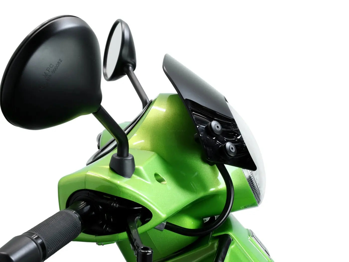 Windshield with Black Brackets MOTO NOSTRA | Vespa GTS Models 125-300cc MOTO NOSTRA 146.99 Falan Parts