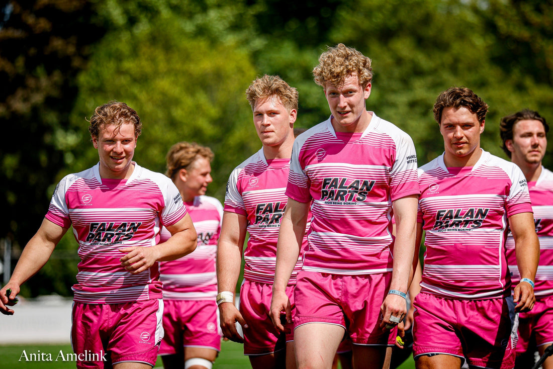 Falan Parts Proudly Sponsors Pink Brates at the International Amsterdam 7s Rugby Tournament Falan Parts