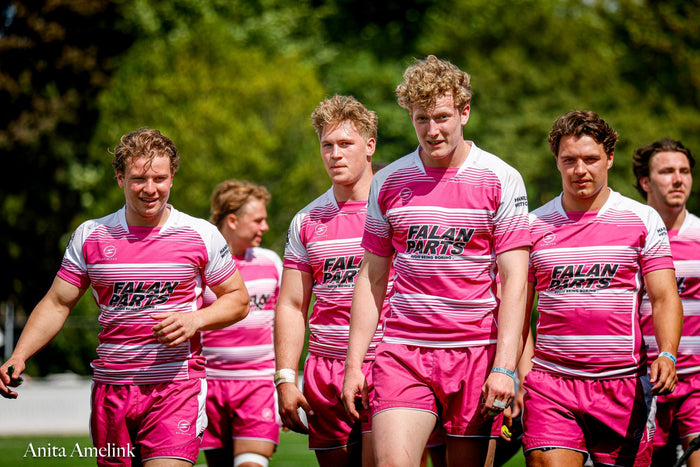 Falan Parts Proudly Sponsors Pink Brates at the International Amsterdam 7s Rugby Tournament Falan Parts