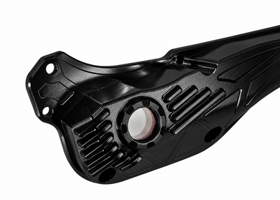 Oil Pan JS Manuf CNC Red | Vespa GTS Super i.e. 125ccm/GTS/GTS Super/GTV 300cc HPE JS Manuf  Falan Parts
