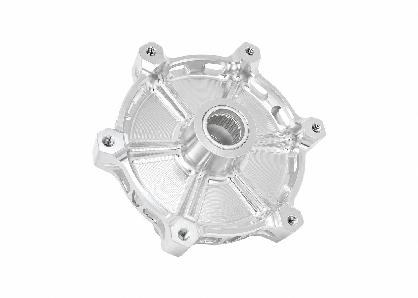 Wheel Hub JS Manuf Front Silver | Vespa GTS/GTS Super 300-310cc (2023-) JS Manuf  Falan Parts