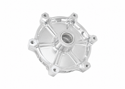 Wheel Hub JS Manuf Front Silver | Vespa GTS/GTS Super 300-310cc (2023-) JS Manuf  Falan Parts