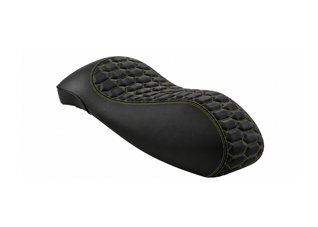 Custom Seat RS Design Black/Green Verde Ribelle FP Parts | Vespa GTS/GTS Super/GTV/GT 60/GT/GT L 125-310cc 4T LC FP Parts  Falan Parts