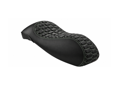 Custom Seat RS Design Black/Verde Amabile FP Parts | Vespa GTS/GTS Super/GTV/GT 60/GT/GT L 125-310cc 4T LC FP Parts  Falan Parts