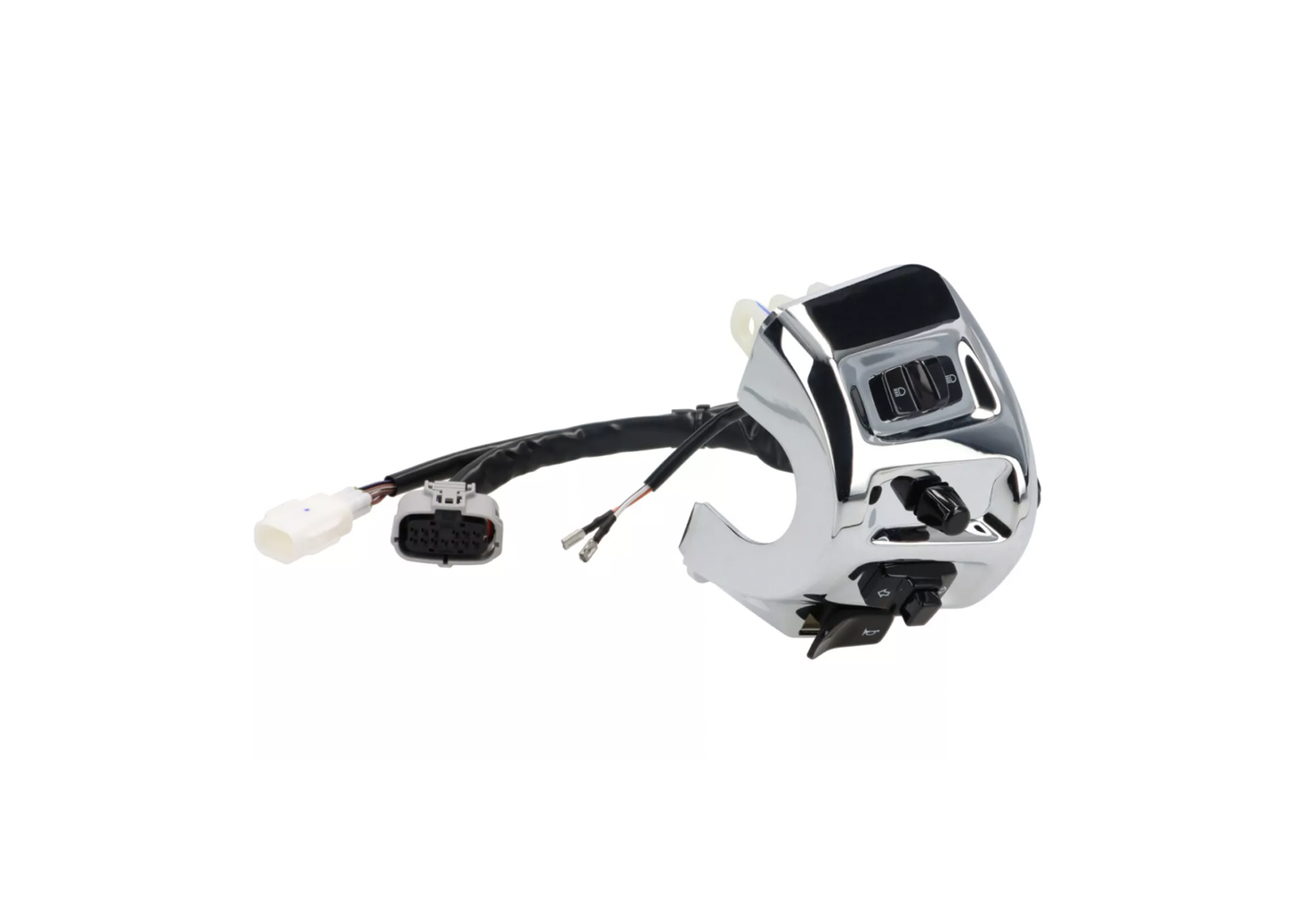 Switch Unit PIAGGIO Left Chrome | Vespa GTS/GTS Super 125/300cc (2023-) Piaggio  Falan Parts