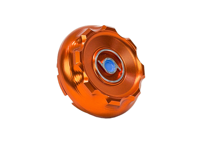 Hub Nut Cover 1O1 Factory Orange | Vespa ET2/ET4/LX/LXV/S/Primavera/Sprint/GTS/GTS Super/GTV/GT 60/GT/GT L 50-310cc 2T/4T 1O1 Factory  Falan Parts