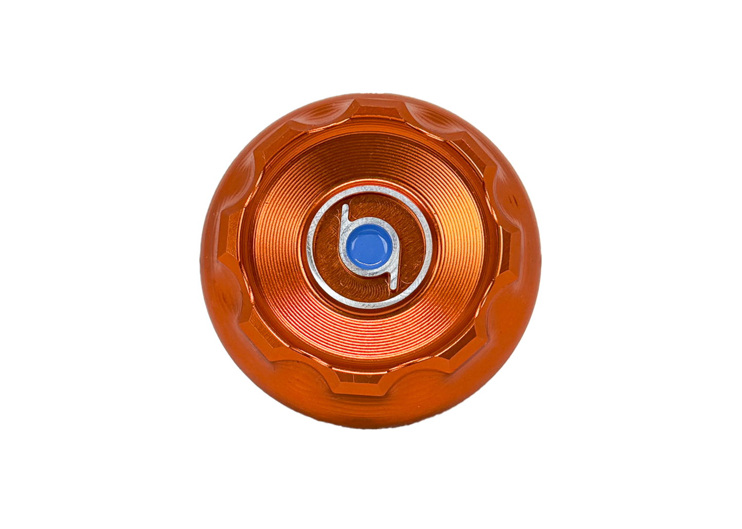 Hub Nut Cover 1O1 Factory Orange | Vespa ET2/ET4/LX/LXV/S/Primavera/Sprint/GTS/GTS Super/GTV/GT 60/GT/GT L 50-310cc 2T/4T 1O1 Factory  Falan Parts