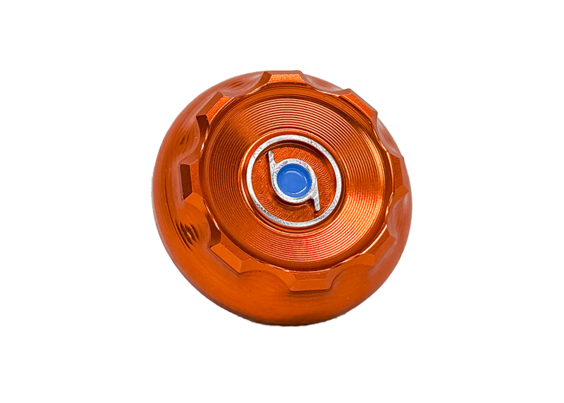 Hub Nut Cover 1O1 Factory Orange | Vespa ET2/ET4/LX/LXV/S/Primavera/Sprint/GTS/GTS Super/GTV/GT 60/GT/GT L 50-310cc 2T/4T 1O1 Factory  Falan Parts