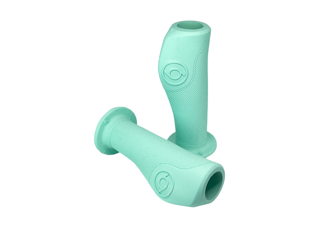 Grips 1O1 Factory Tiffany Blue Ø 22/24 mm l 124 mm | Vespa GTS/GTS Super/GT/GT L/ ET/LX/LXV/S/Primavera/Sprint 50-310cc 1O1 Factory  Falan Parts