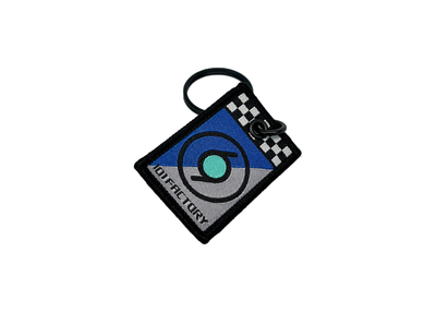Key Chain Square 1O1 Factory Black | Universal 1O1 Factory  Falan Parts