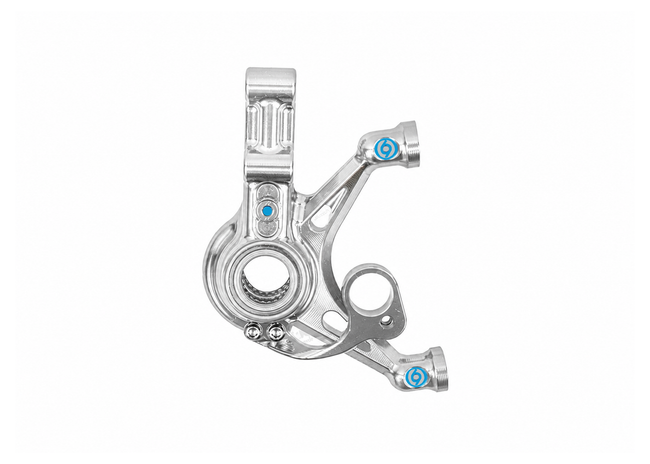 Axle Seating 1O1 Factory Silver 100mm Monoblock | Vespa GTS/GTS Super/GTV/GT60/GT/GT L 125-300cc ('03-'13/'17-) 1O1 Factory  Falan Parts