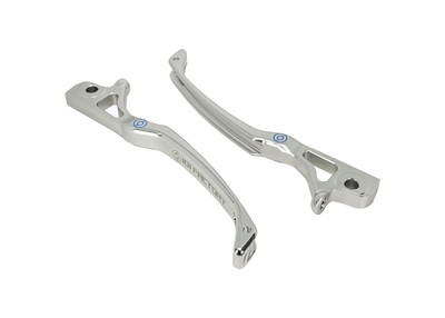 Brake Lever Set CNC 1O1 Factory Silver | Vespa GTS/GTS Super 125/300/310cc (2023-) 1O1 Factory  Falan Parts