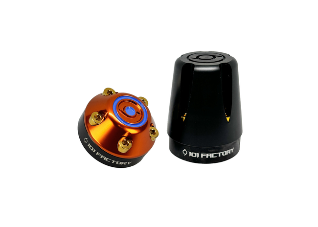 Swing Arm Silder Set S6 CNC 1O1 Factory Orange/Black | Vespa ET2/ET4/LX/LXV/S/946/GTS/GTS Super/GTV/GT 60/GT/GT L 50-300cc 2T/4T 1O1 Factory  Falan Parts