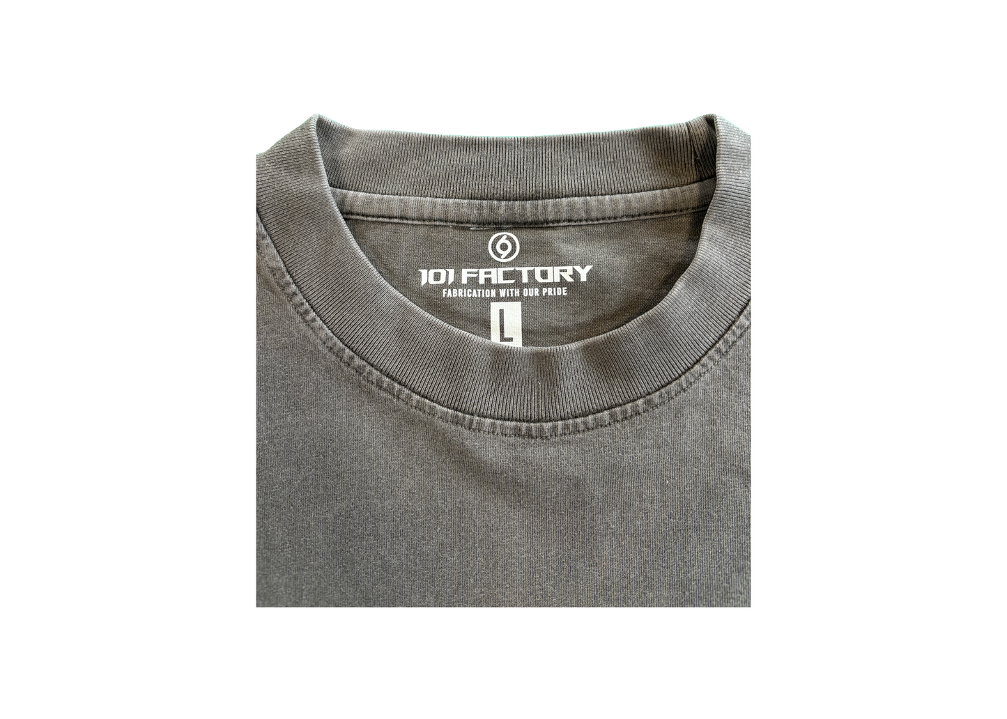T-Shirt 1O1 Factory Grey Washed | Oversized 1O1 Factory  Falan Parts