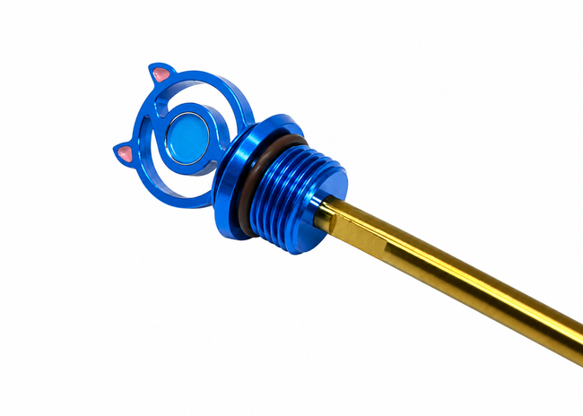 Oil Filler Screw Engine 1O1 Factory Blue | Vespa GTS Super/Super Sport/GTV HPE 125-300cc 1O1 Factory  Falan Parts