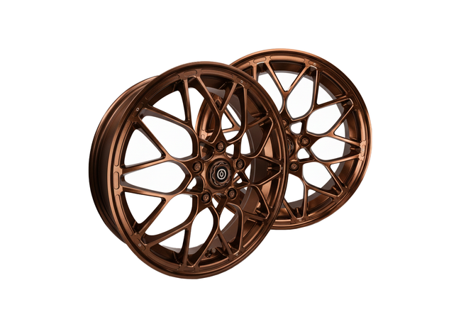 Rim Set CNC 1O1 Factory X.I.N Bronze | Vespa GTS/GTS Super/GTV/GT 60/GT/GT L 125-300cc 1O1 Factory  Falan Parts