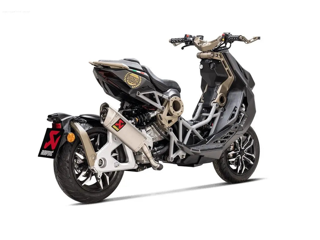Racing Exhaust Akrapovic Slip-On Line Titanium | Italjet Dragster