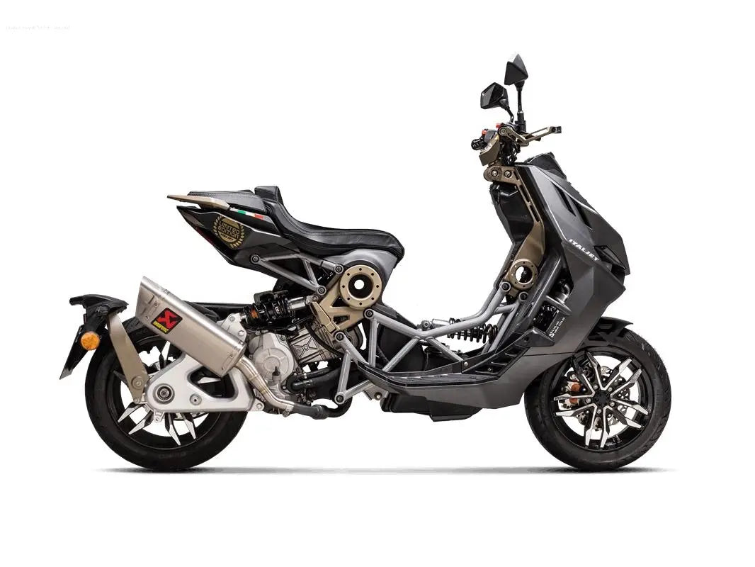 Racing Exhaust Akrapovic Slip-On Line Titanium | Italjet Dragster
