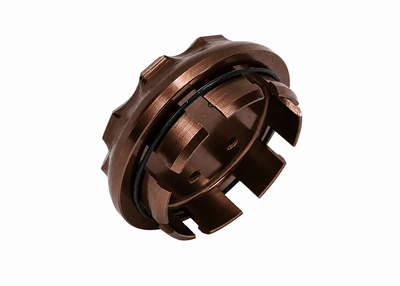Hub Nut Cover 1O1 Factory Copper | Vespa ET2/ET4/LX/LXV/S/Primavera/Sprint/GTS/GTS Super/GTV/GT 60/GT/GT L 50-310cc 2T/4T 1O1 Factory  Falan Parts