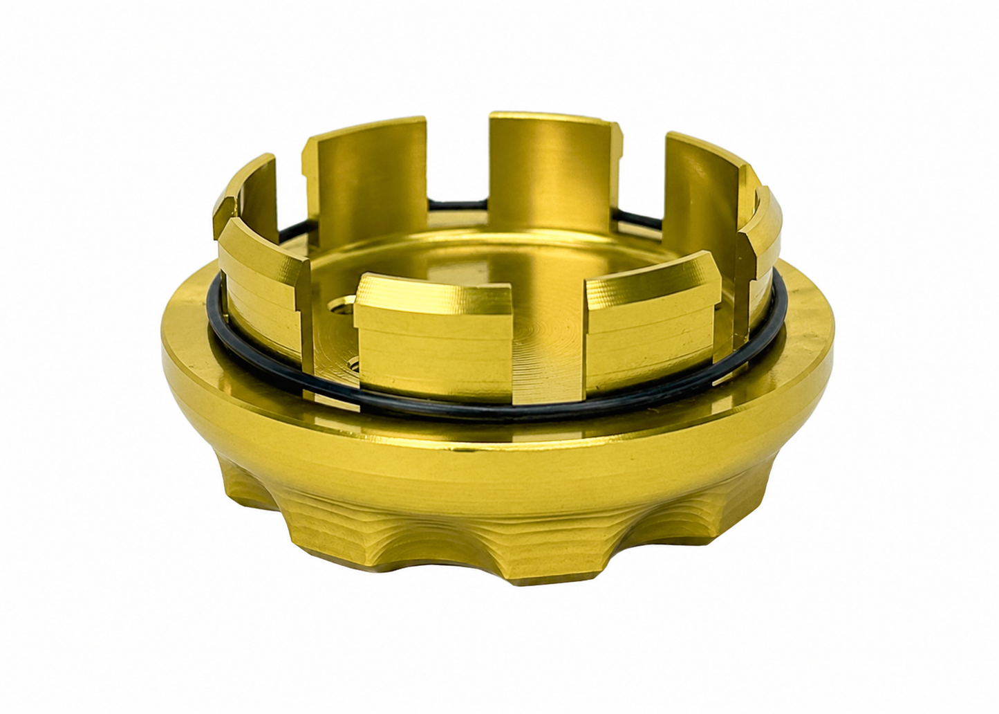 Hub Nut Cover 1O1 Factory Gold | Vespa ET2/ET4/LX/LXV/S/Primavera/Sprint/GTS/GTS Super/GTV/GT 60/GT/GT L 50-310cc 2T/4T 1O1 Factory  Falan Parts