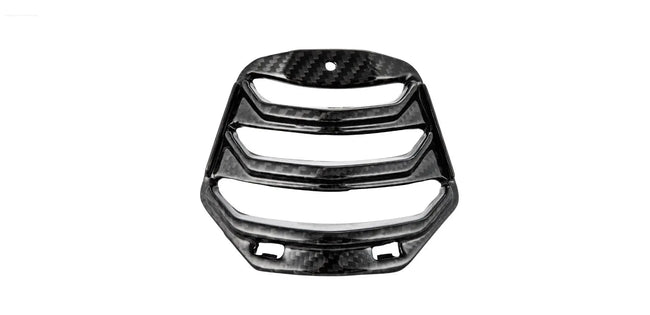 Carbon Fiber Horn Cover Inlay RACEFOXX | Vespa GTS/GTS Super 125/300cc (`23-) RACEFOXX  Falan Parts