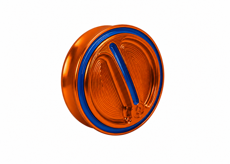Tank Cap 1O1 Factory Orange | Vespa ET2/ET4/LX/LXV/S/Primavera/Sprint/946/GTS/GTS Super/GTV/GT 60/GT/GT L 50-300cc 2T/4T 1O1 Factory  Falan Parts