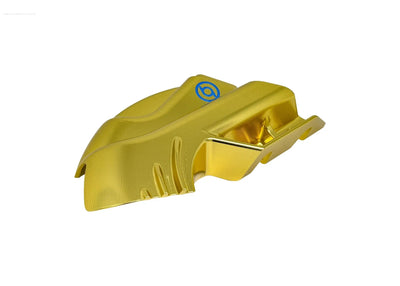 Race Duct-S6 CNC 1O1 Factory Gold | Vespa ET2/ET4/LX/LXV/S/946/GTS/GTS Super/GTV/GT 60/GT/GT L 50-300cc 2T/4T 1O1 Factory  Falan Parts