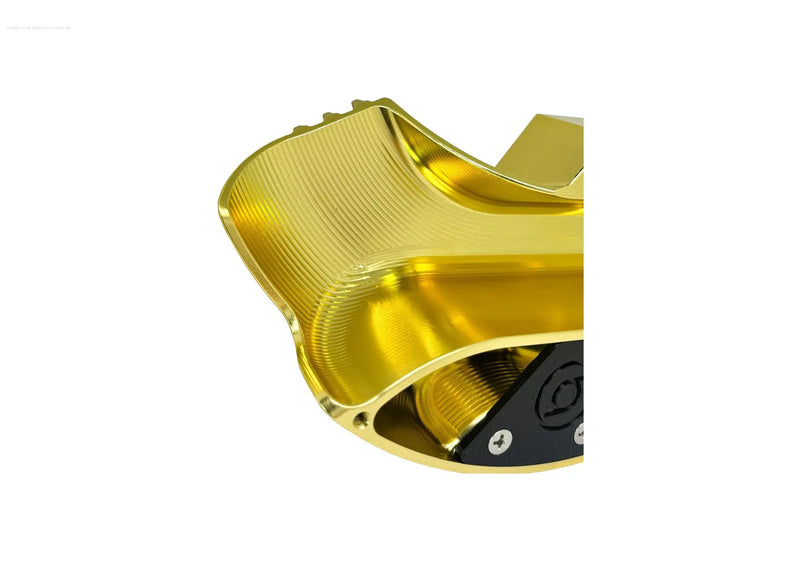 Race Duct-S6 CNC 1O1 Factory Gold | Vespa ET2/ET4/LX/LXV/S/946/GTS/GTS Super/GTV/GT 60/GT/GT L 50-300cc 2T/4T 1O1 Factory  Falan Parts