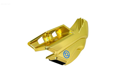 Race Duct-S6 CNC 1O1 Factory Gold | Vespa ET2/ET4/LX/LXV/S/946/GTS/GTS Super/GTV/GT 60/GT/GT L 50-300cc 2T/4T 1O1 Factory  Falan Parts