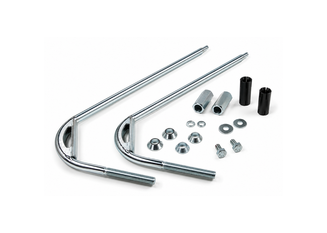 Windshield Mounting Material Brackets Chrome | Vespa S 50-150cc Piaggio  Falan Parts