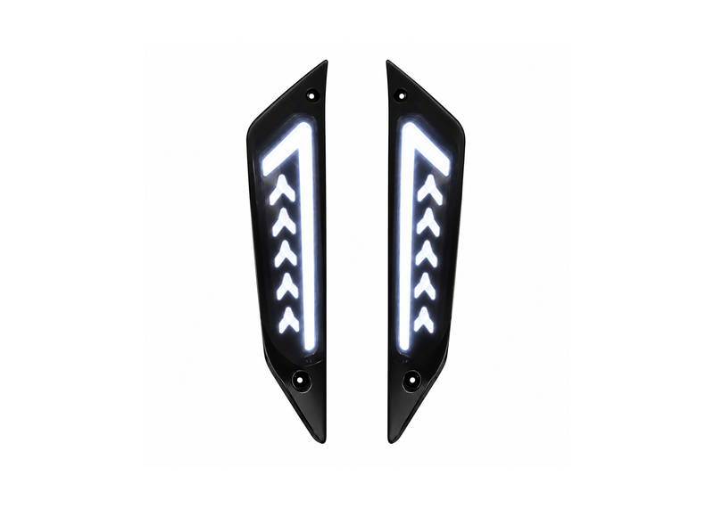 Alpha Styling Front Indicator Arrow Smoke Matrix | Piaggio Zip Models A-PLUS  Falan Parts