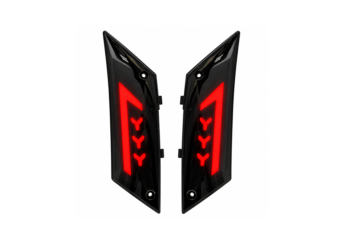 Alpha Styling Rear Indicator Arrow Smoke Matrix | Piaggio Zip Models A-PLUS  Falan Parts