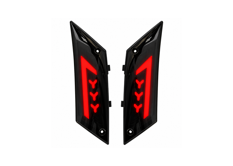 Alpha Styling Rear Indicator Arrow Smoke Matrix | Piaggio Zip Models A-PLUS  Falan Parts